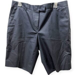Brooks Brothers Women’s Navy Flat Front Shorts | Size 12 | Like new!